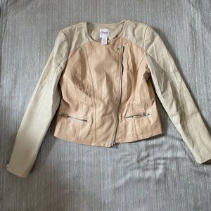 New Moto Leather Jacket - never worn